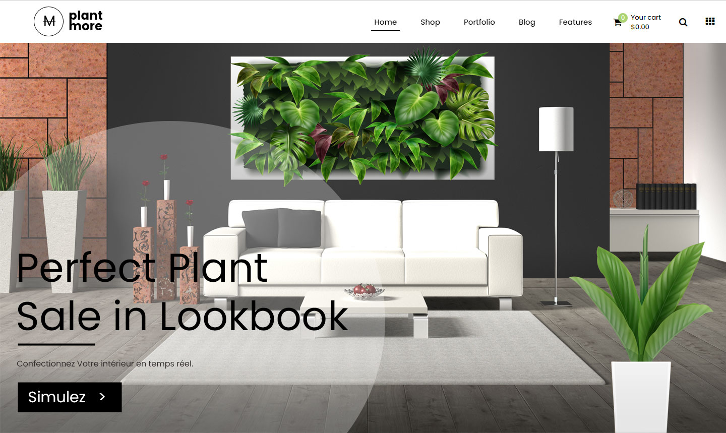  photo de site web entreprise de vegetal stabilise illustré start up